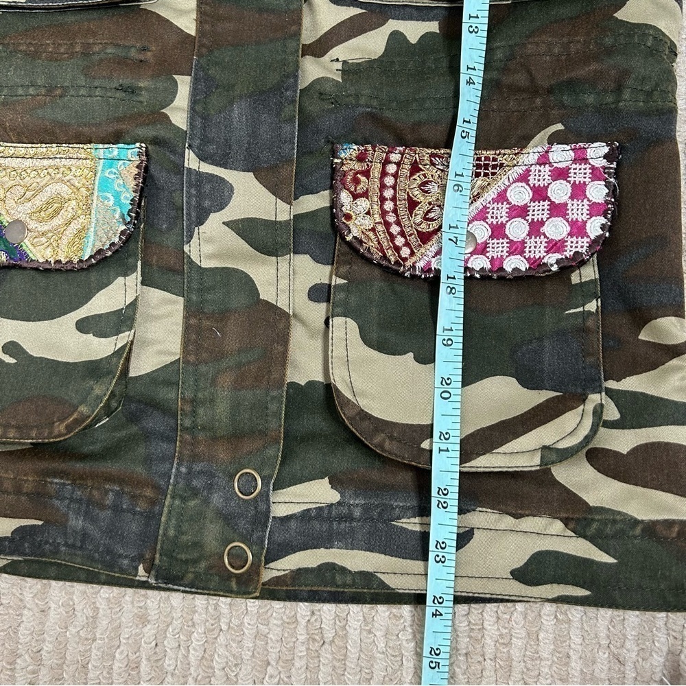 Beautiful Stories Embellished Camo Jacket - Picture 16 of 16